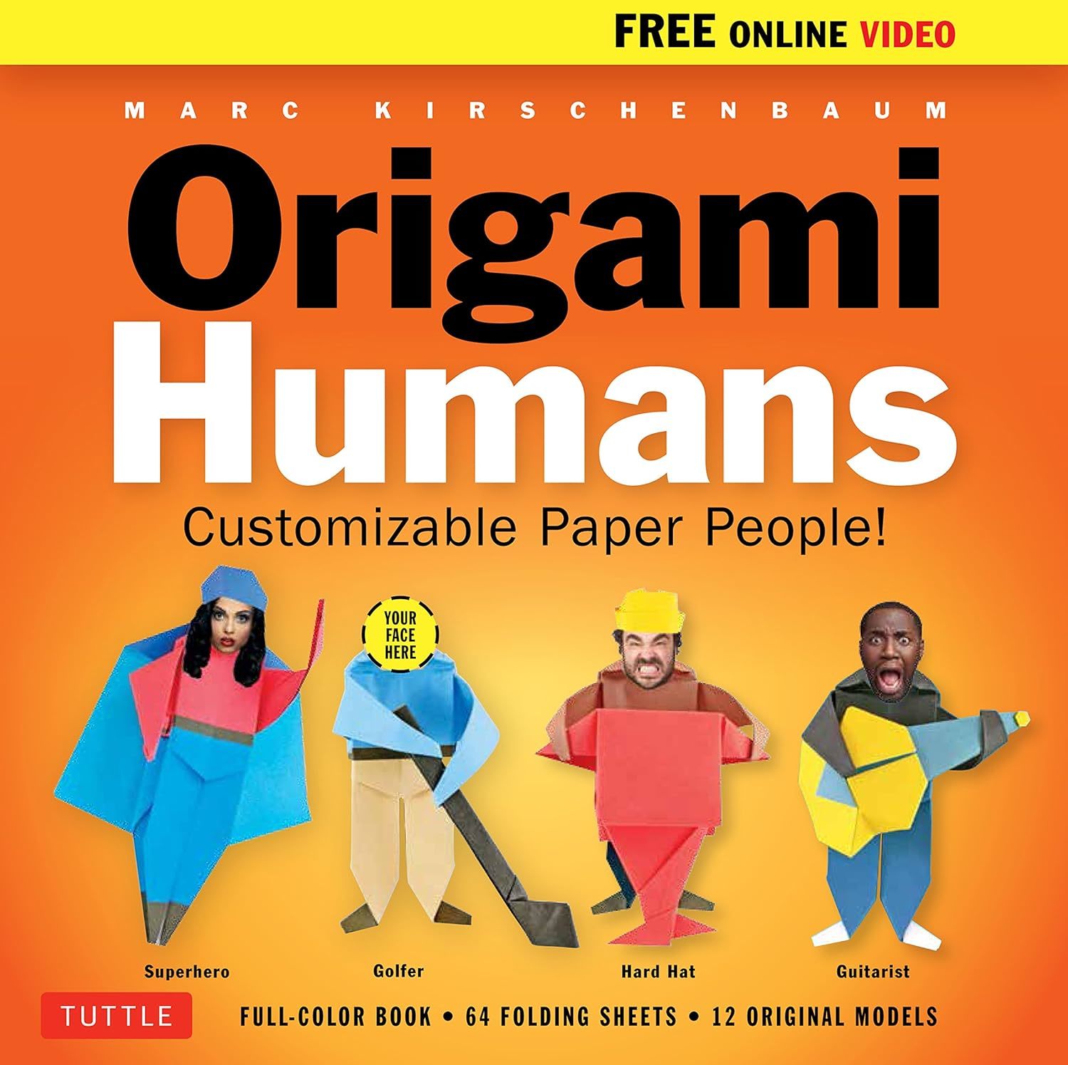 Origami Humans book cover